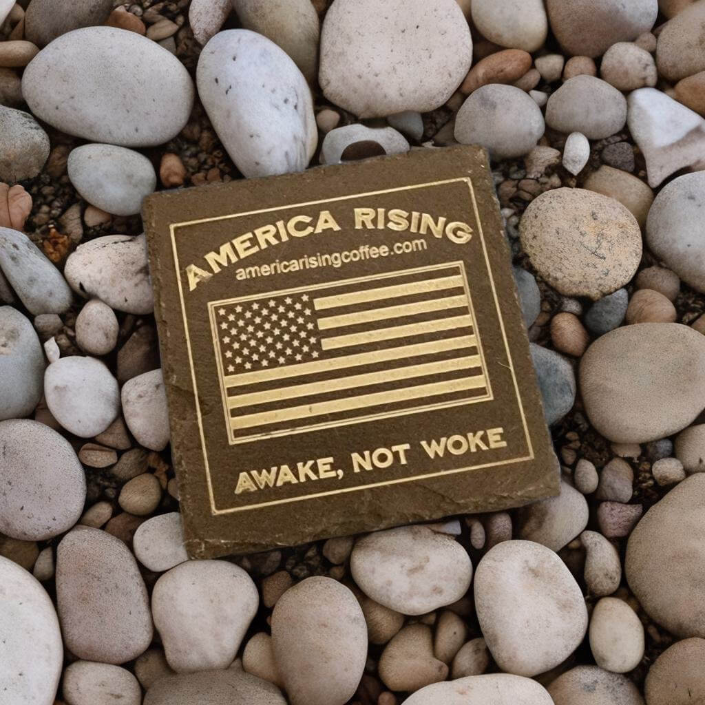 America Rising Slate Coasters